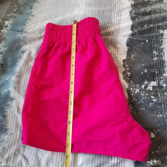 Zenana Windbreaker Smocked Running Shorts - Size M, NWT! - Picture 13 of 14